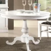 Tavolo in legno rotondo Tavolo rotondo shabby allungabile Lion's in offerta outlet