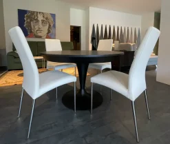 Tavolo in legno rotondo Tavolo tondo Zr in offerta outlet