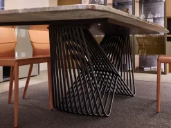 Tavolo in marmo rettangolare Board outlet Diotti.com a prezzo ribassato