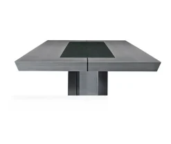 Tavolo in marmo rettangolare Tavolo luxury legno e marmo  Md work in offerta outlet