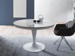 Tavolo in marmo rotondo Eclipse Ozzio a prezzo ribassato