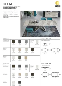 Tavolo in offerta outlet modello Delta * di Target point