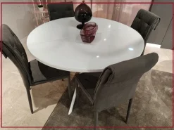 Tavolo in offerta outlet modello Giove cb-4739 d120 di Connubia