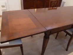 Tavolo in stile arte povera Ginepro e orchidea in Offerta Outlet