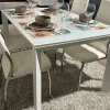 Tavolo in vetro rettangolare Diamante La casa moderna in offerta outlet