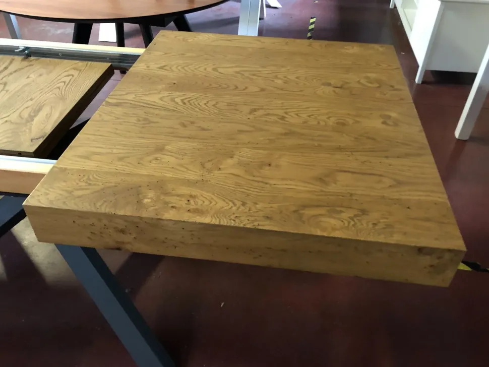 Tavolo Intreccio Artigianale in legno Allungabile scontato 54%