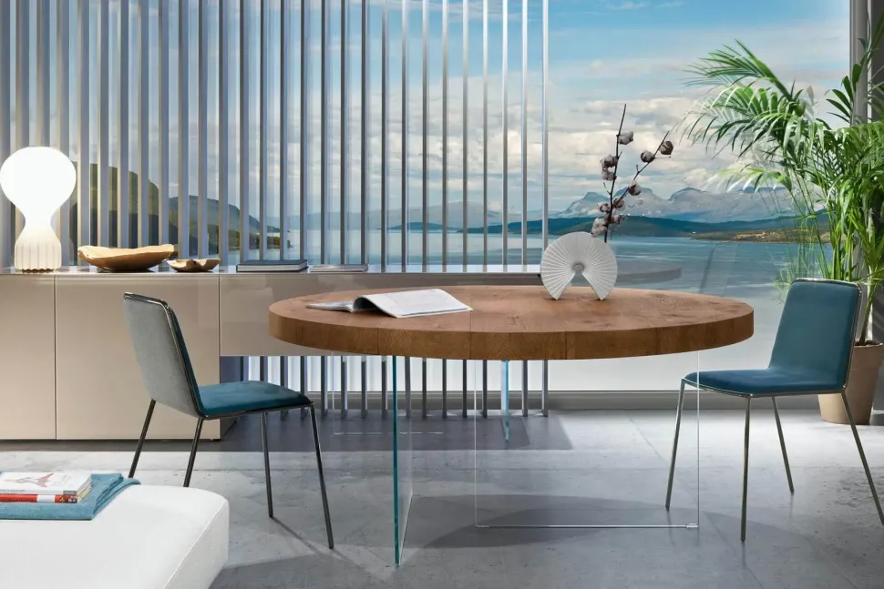 Tavolo Lago Air tondo wildwood PREZZI OUTLET -21%