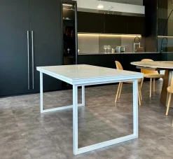 Tavolo Loft Artigianale in ceramica Fisso scontato 42%