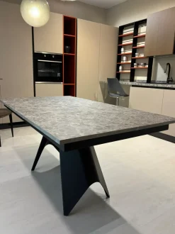 Tavolo Luxor Scavolini in laminato Rettangolare allungabile scontato 35%