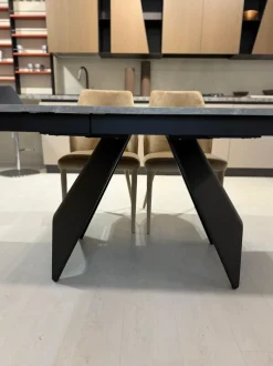 Tavolo Luxor Scavolini in laminato Rettangolare allungabile scontato 35%