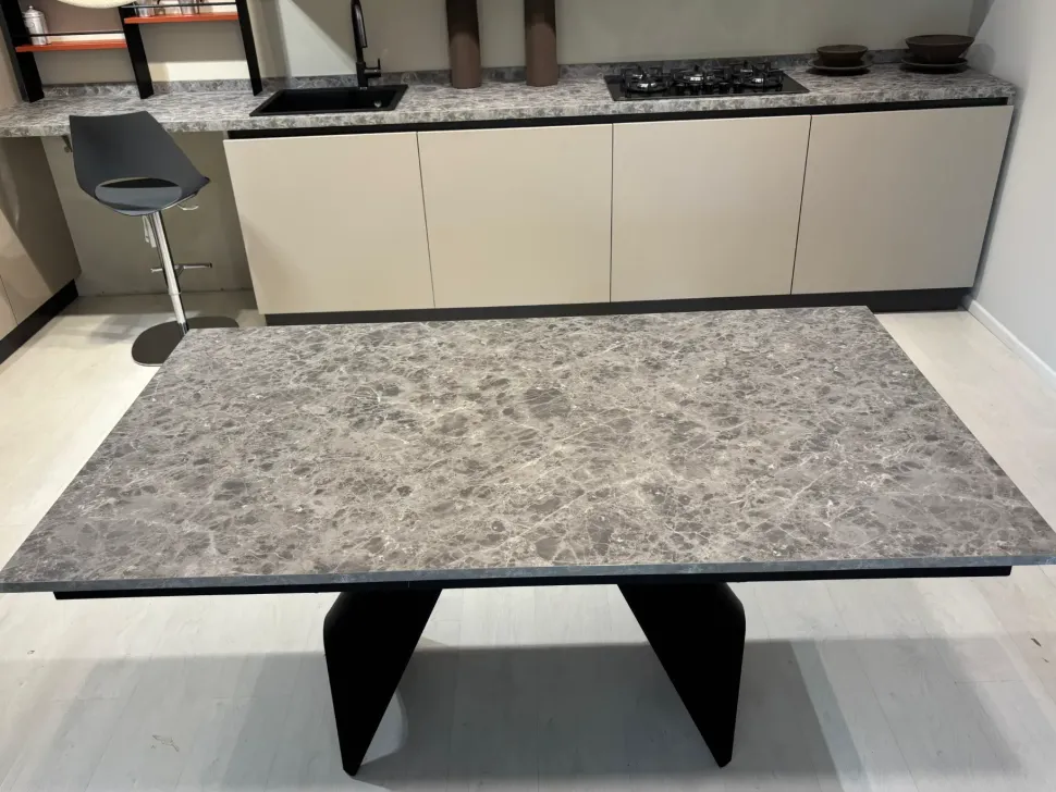 Tavolo Luxor Scavolini in laminato Rettangolare allungabile scontato 35%