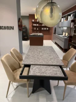 Tavolo Luxor Scavolini in laminato Rettangolare allungabile scontato 35%
