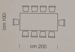 Tavolo Materia Di lazzaro in OFFERTA OUTLET -30%