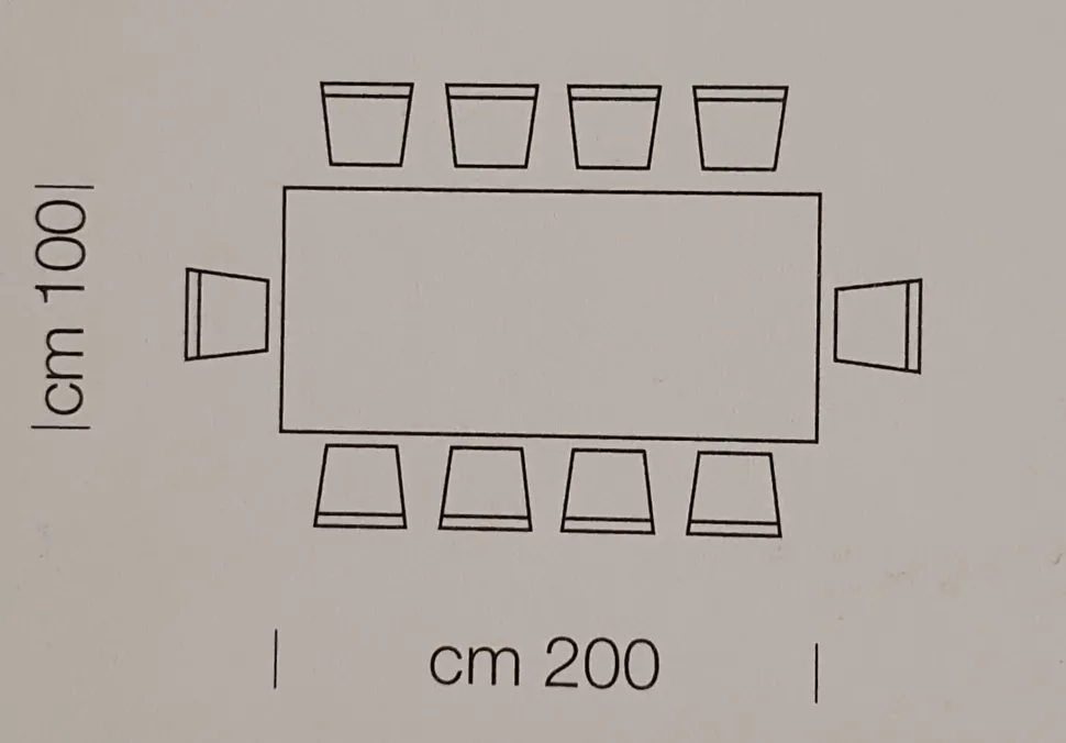 Tavolo Materia Di lazzaro in OFFERTA OUTLET -30%