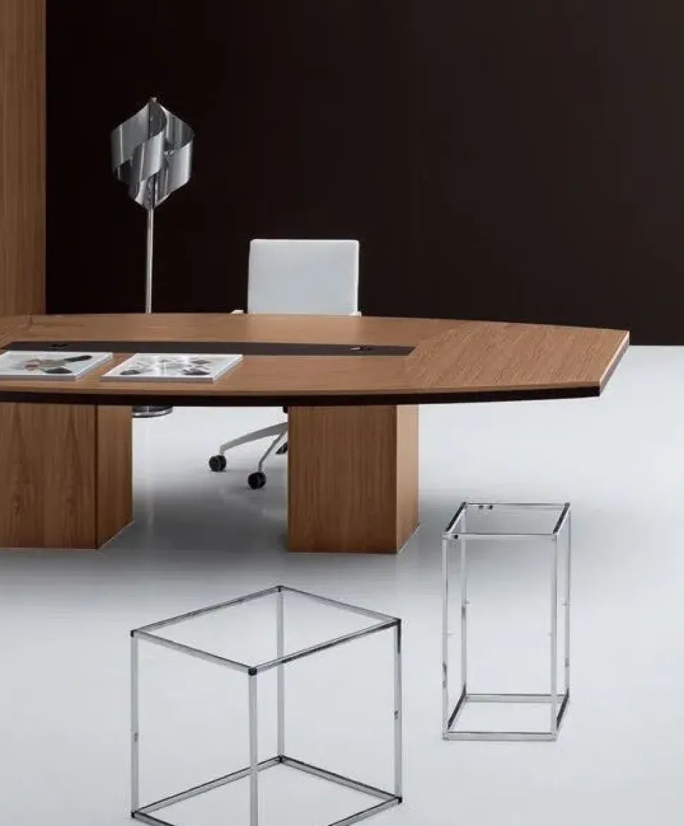 Tavolo Md work Tavolo da riunione con passacavi PREZZI OUTLET -35%