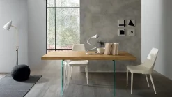 Tavolo Md work Tavolo rovere modello italia spessore 6.5 PREZZI OUTLET