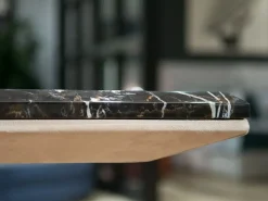 TAVOLO Md work Luxury italia nabuk e marmo SCONTATO a PREZZI OUTLET