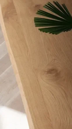 TAVOLO Md work Rovere  naturale scortecciato  SCONTATO a PREZZI OUTLET