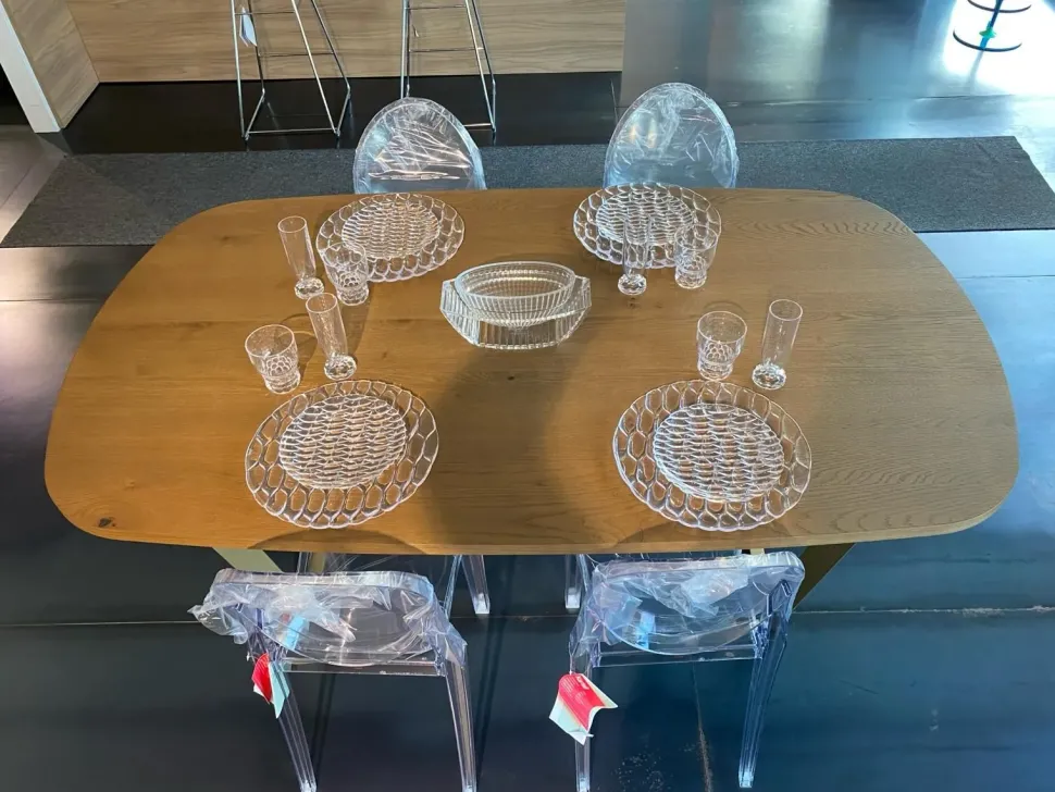 Tavolo Obi Sangiacomo in legno Fisso