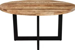 TAVOLO Outlet etnico Tavolo industrial tondo  detroit SCONTATO a PREZZI OUTLET