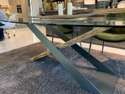 Tavolo ovale X di Nature design a prezzo riservato