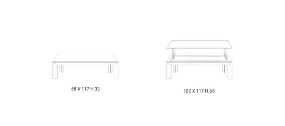 TAVOLO Ozzio Metrino SCONTATO a PREZZI OUTLET affrettati