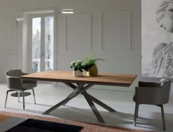 TAVOLO Ozzio?4x4 rovere  SCONTATO a PREZZI OUTLET  affrettati