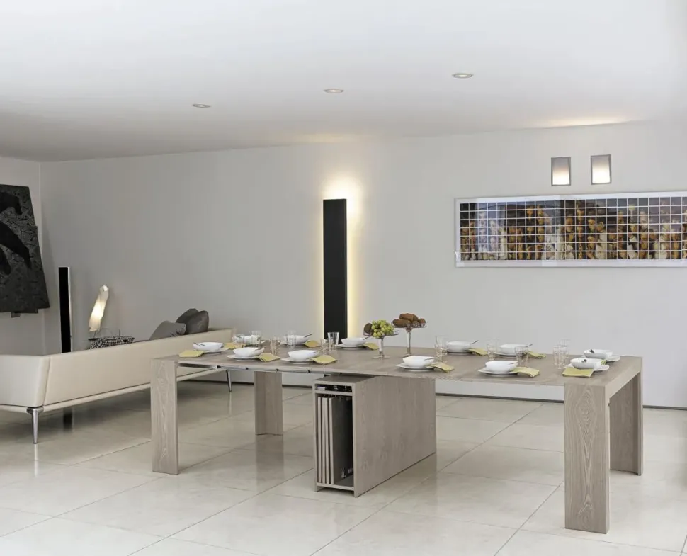 Tavolo Pandora 3 metri Artigianale in laminato Consolle