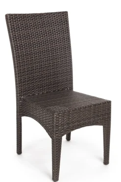 Tavolo per l'esterno Delta 80 cm con 4 poltroncine antalys a marchio Emu a prezzo ribassato