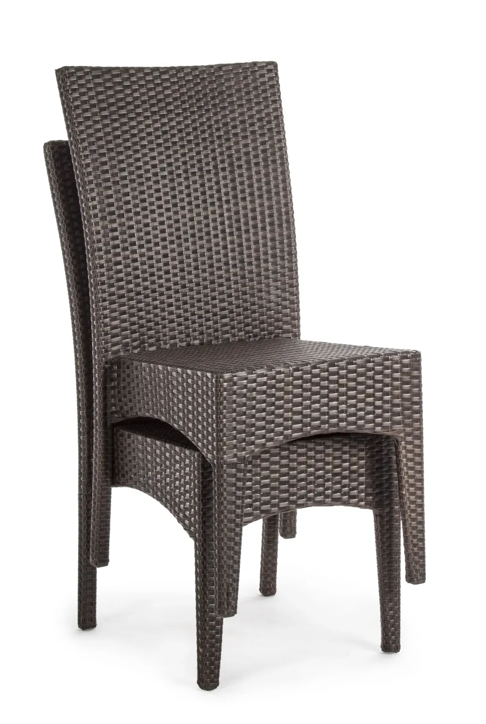 Tavolo per l'esterno Delta 80 cm con 4 poltroncine antalys a marchio Emu a prezzo ribassato