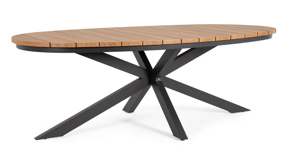 Tavolo per l'esterno modello Tavolo zelmar con 6 poltroncine bizzotto Bizzotto con forte sconto