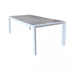 Tavolo per l'esterno Tavolo portland 175/235 bianco-cosma a marchio Cosma outdoor living a prezzo scontato