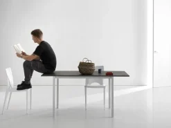 Tavolo Plutone Point house in laminato Allungabile