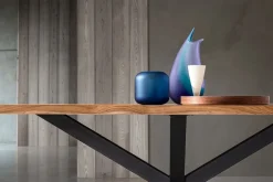 Tavolo Praga Le fablier in legno Fisso scontato 30%