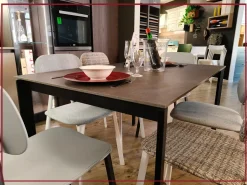 Tavolo quadrato allungabile in altri materiali SCONTATO