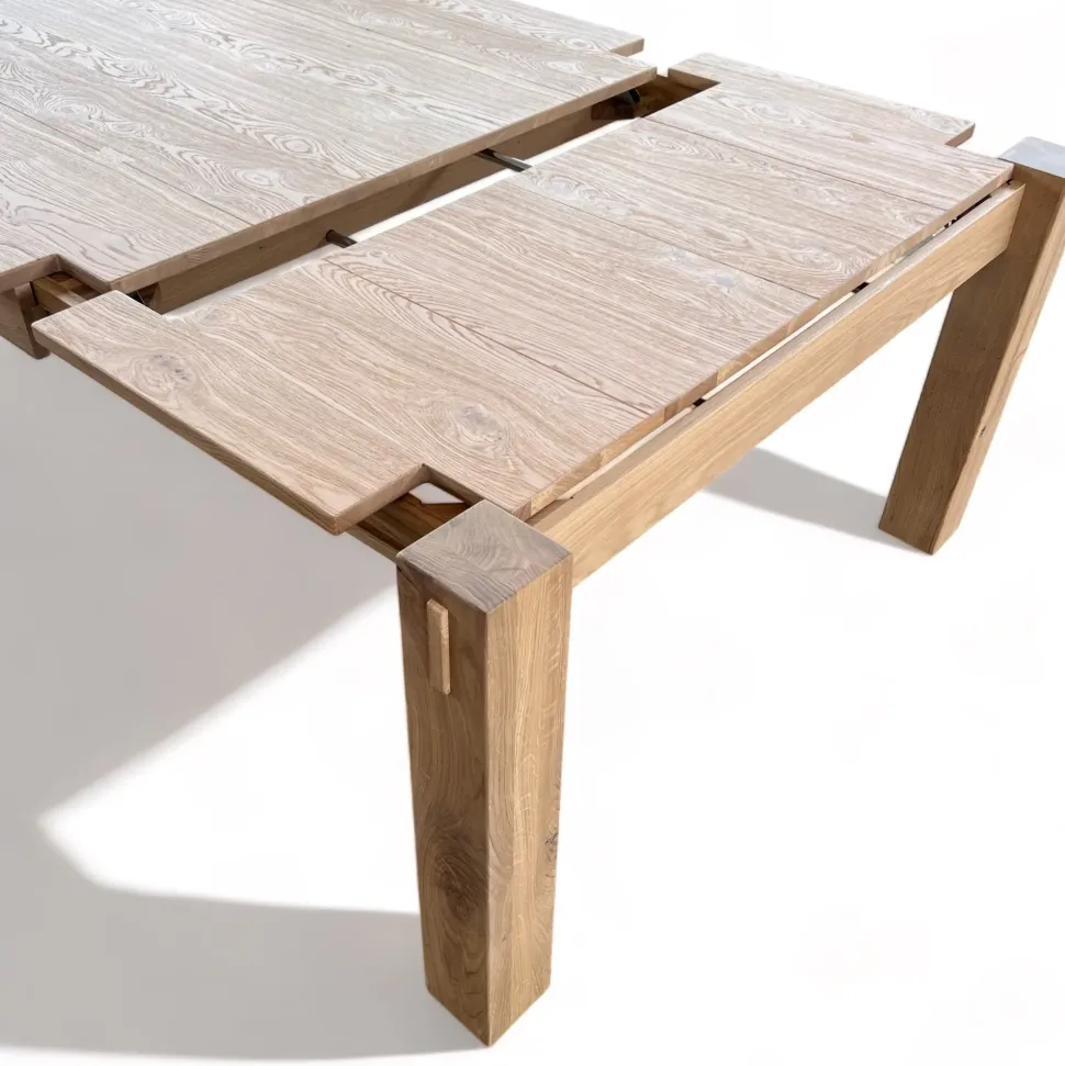 Tavolo Quadratone svedese Artigiani veneti in legno Quadrato allungabile scontato 52%