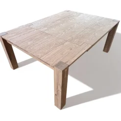 Tavolo Quadratone svedese Artigiani veneti in legno Quadrato allungabile scontato 52%