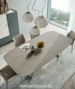Tavolo Radar Dall'agnese in legno e resina Fisso scontato 30%