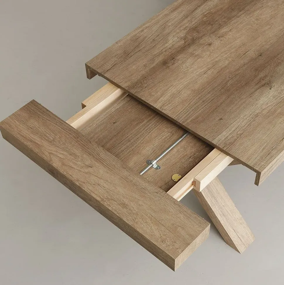 Tavolo Ragnar * La seggiola in laminato Rettangolare allungabile scontato 30%