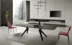 Tavolo Remedy t/1362 avcl Zamagna in ceramica Allungabile