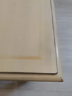 Tavolo rettangolare a quattro gambe Bruscoli Artigiani veneti scontato