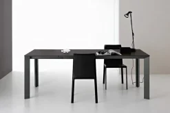 Tavolo rettangolare a quattro gambe Diamante Point house scontato