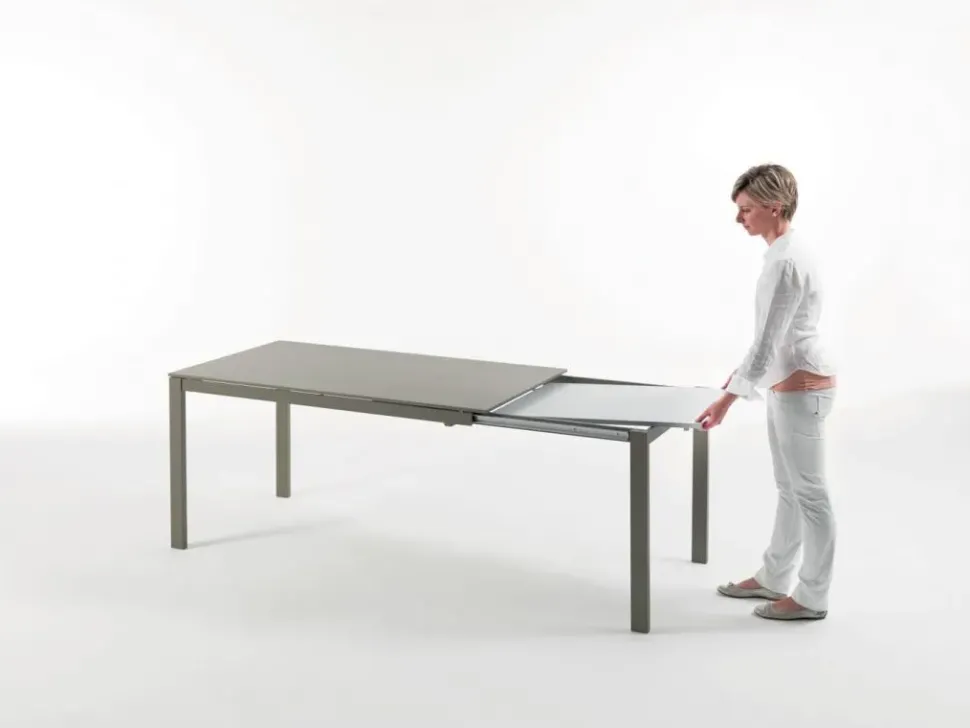 Tavolo rettangolare a quattro gambe Eos Ingenia scontato