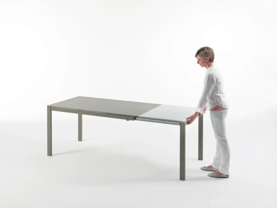 Tavolo rettangolare a quattro gambe Eos Ingenia scontato