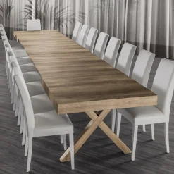 Tavolo rettangolare allungabile Tavolo gold allunfabile Md work