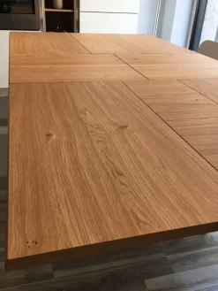 Tavolo rettangolare allungabile e allargabile Fil8 in Rovere