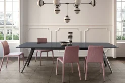 Tavolo rettangolare allungabile Delta Pianca a prezzo scontato