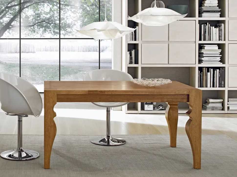 Tavolo rettangolare allungabile Butterfly Fgf a prezzo ribassato