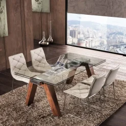 Tavolo rettangolare allungabile 654 caronte * La seggiola a soli 1435 Euro