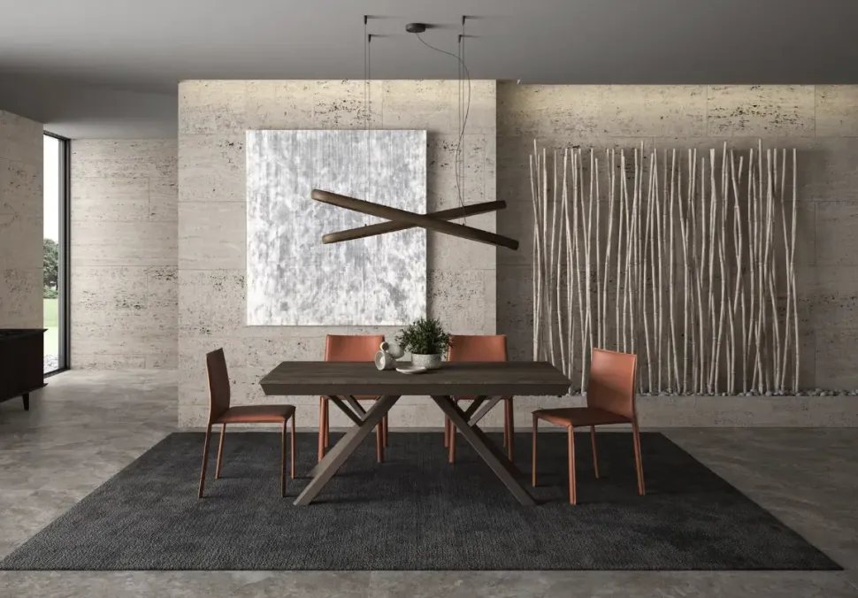 Tavolo rettangolare allungabile Ampliance Easyline